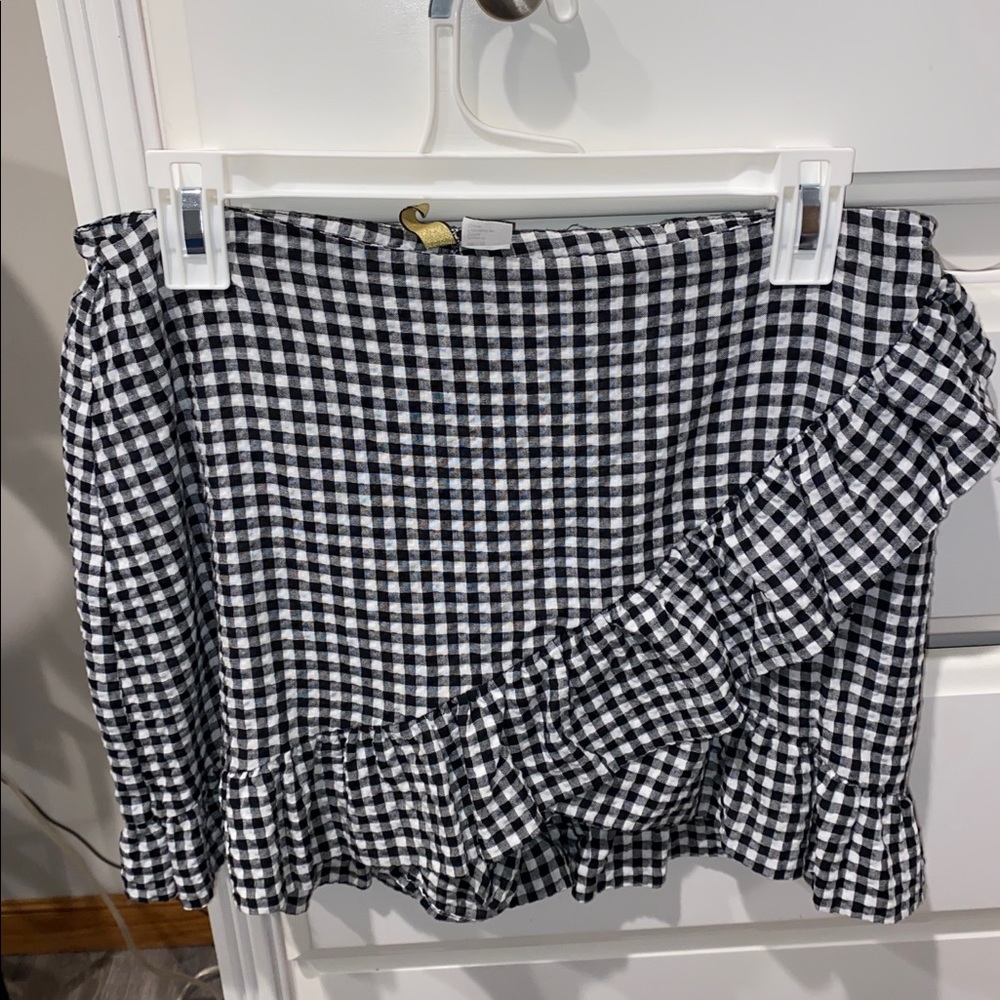 H&M Gingham Skort